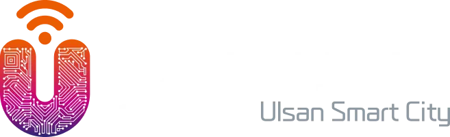 울산 거점형 스마트시티 로고