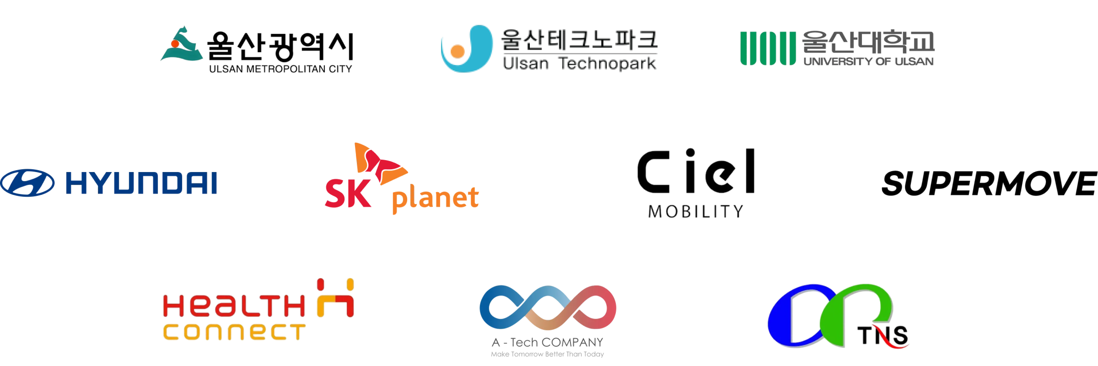 사업 추진 기관 및 참여기업